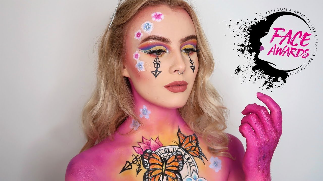 1st Challenge Nordic Face Awards 2019: Glitter revolution✨