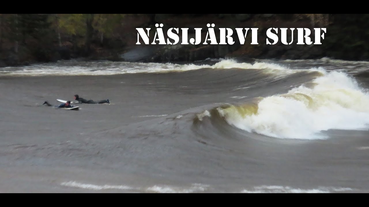 Surffausta Näsijärvellä