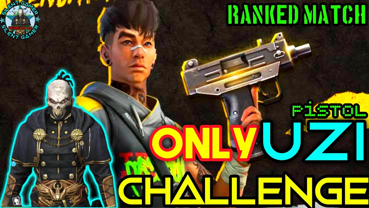 Only Mini Uzi Challenge😱 In Free Fire | Only Mini Uzi Challenge | Mini Uzi Challenge