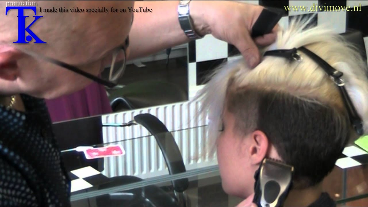 CLIPPER SHAVE AND BLEACH ME!!! BLOCKED video of Rene by T K