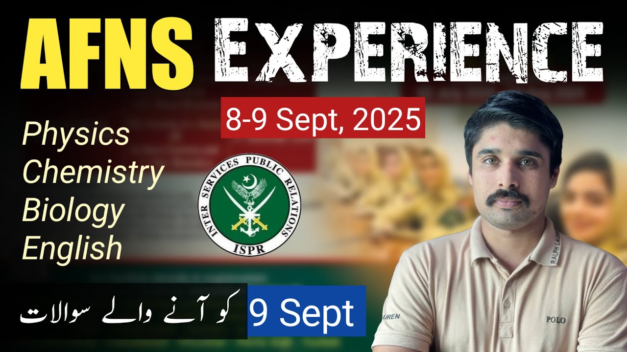 AFNS Today Test Experience 2025 | AFNS Test Preparation 2025