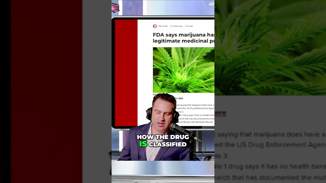 Breaking News: The Future of Marijuana Classification Unveiled