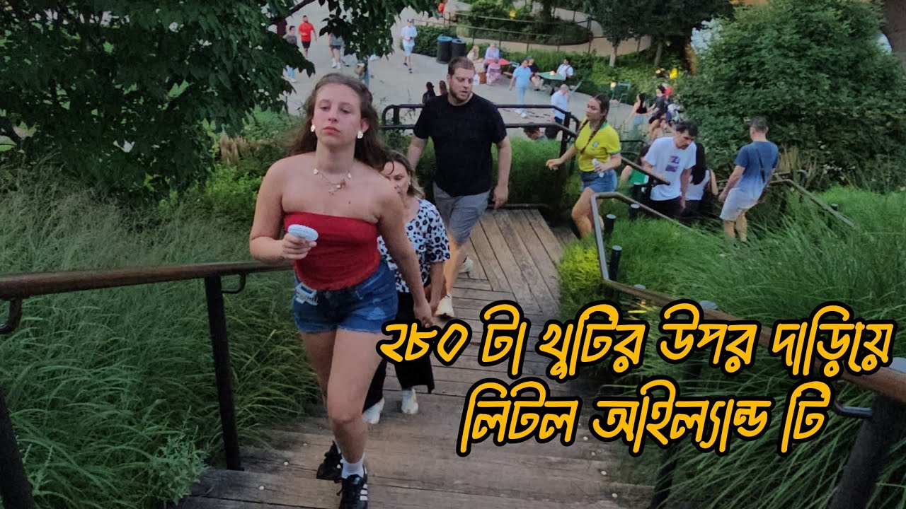 ২৮০ টা খুটির উপর দাঁড়িয়ে আছে আমেরিকার নিউইয়র্কের এই লিটল আইল্যান্ড টি