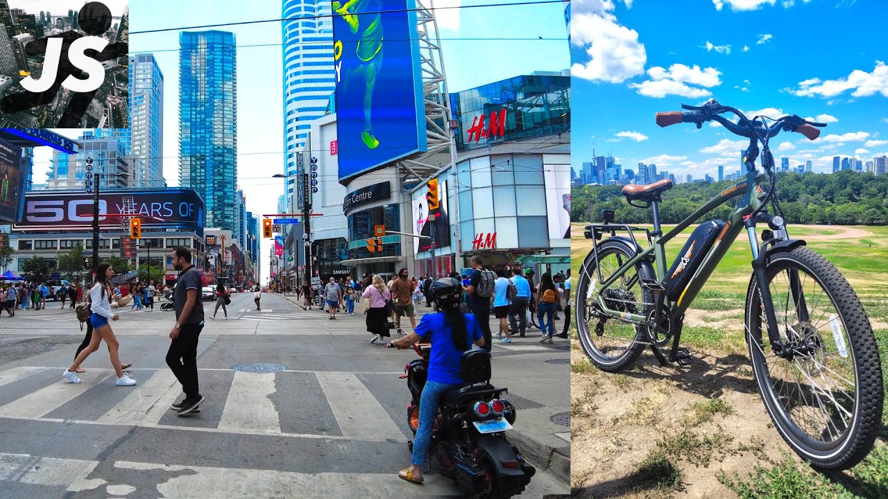 City & Trails | Toronto Ebike Ride on the Addmotor E53 CityPro! (July 2022)