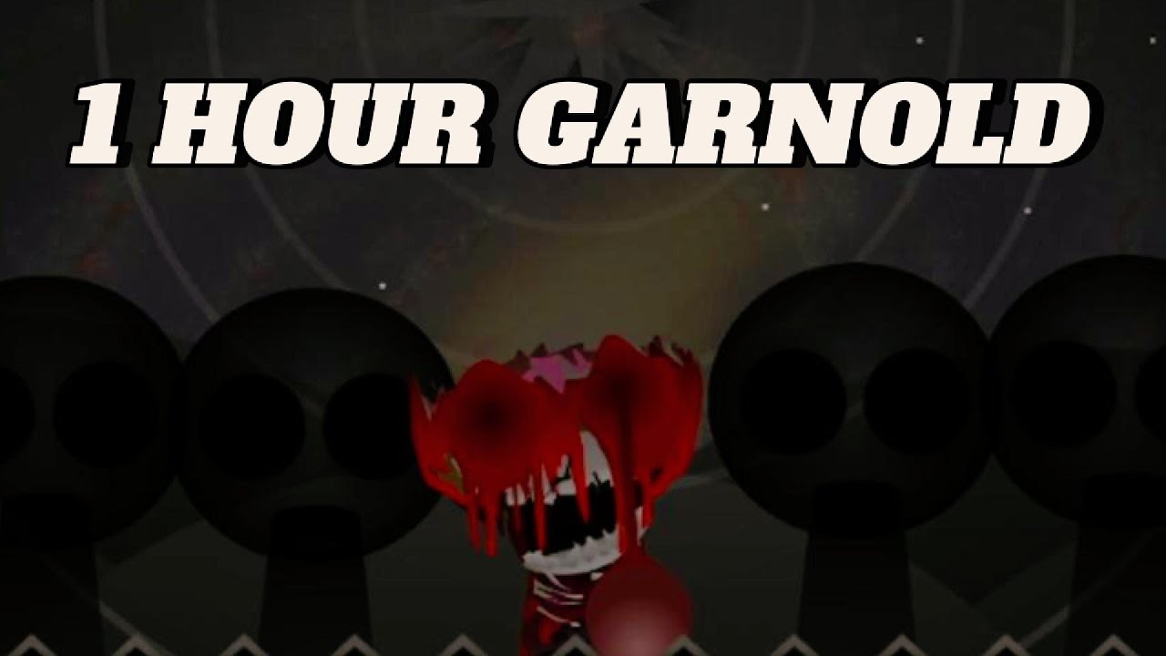 Sprunki Garnold Phase 9 Definitive Frazzle Dazzle Sound 1 hour | Horror Mod Full Video