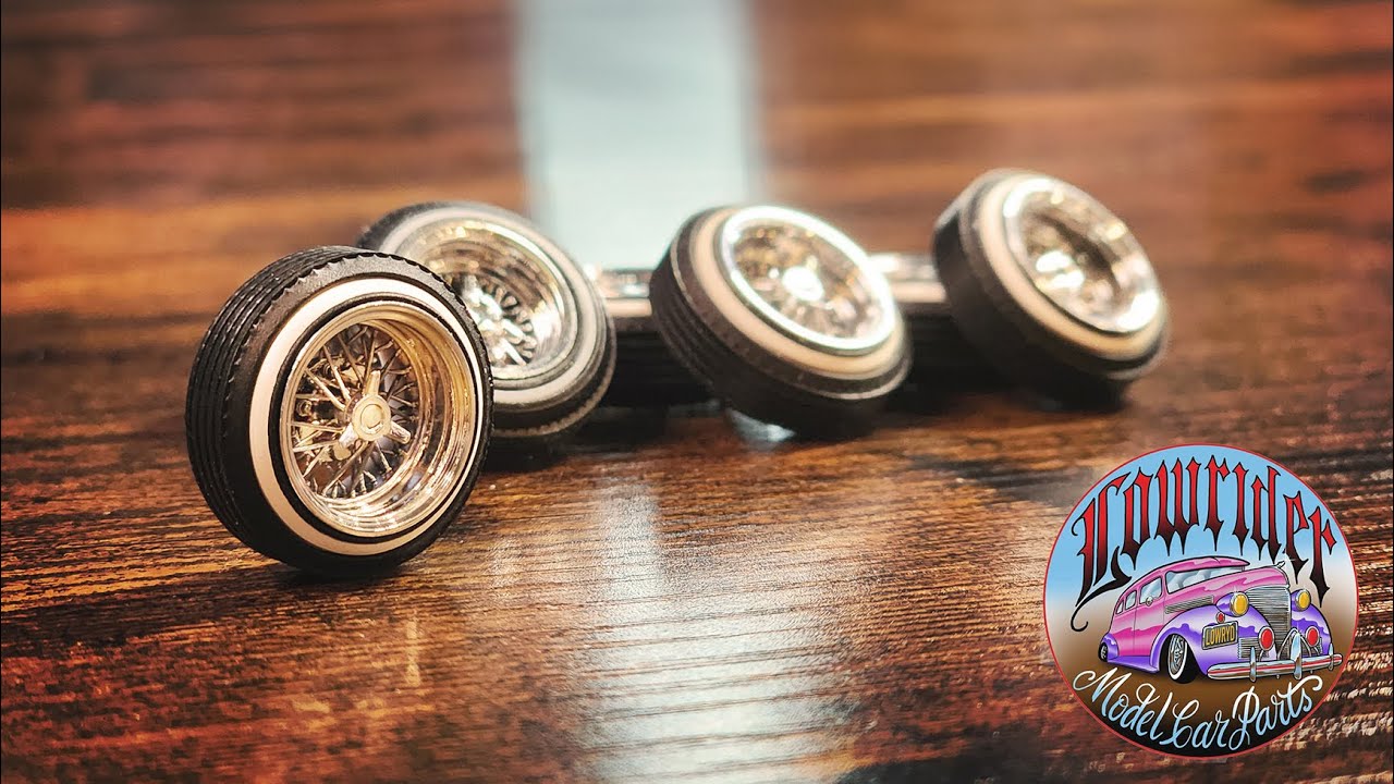 Lowrider Model Car Parts Wheels Got A HUGE Upgrade!