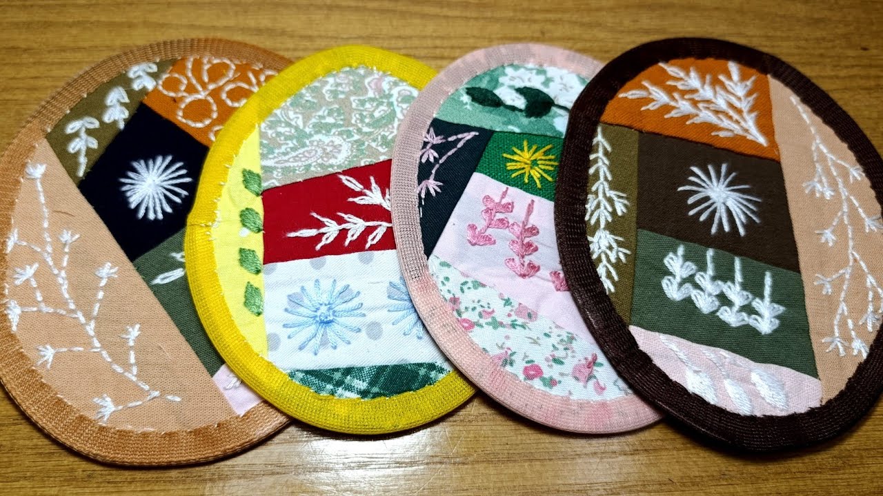 scrap fabric will be into special item by your hands / handmde idea