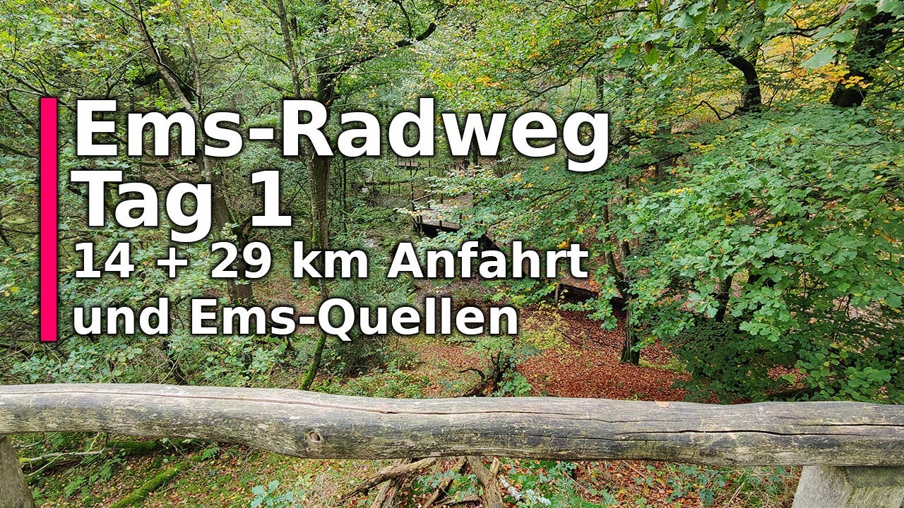 Ems-Radweg - Tag 1 - Emsquellen
