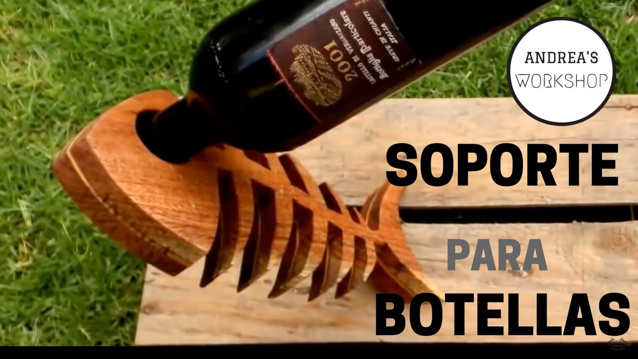 Cómo Hacer - Soporte Imposible para Botellas (con planes)