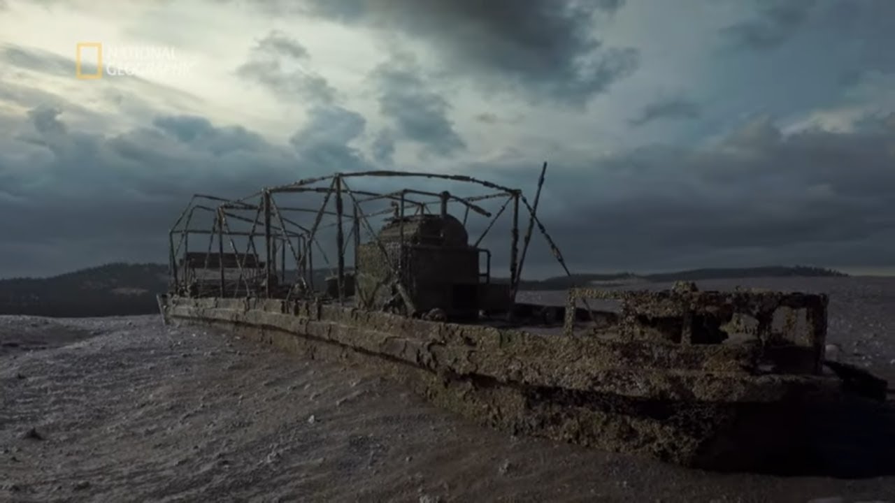 Wrak tego statku spoczywał w dolinie z dala od morza! [Wyprawa na dno]