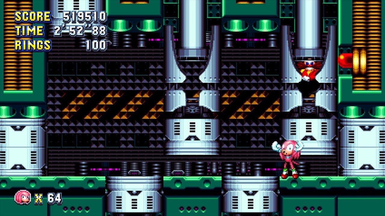 Sonic Mania: Part 11: Metallic Madness Zone (Super Knuckles)