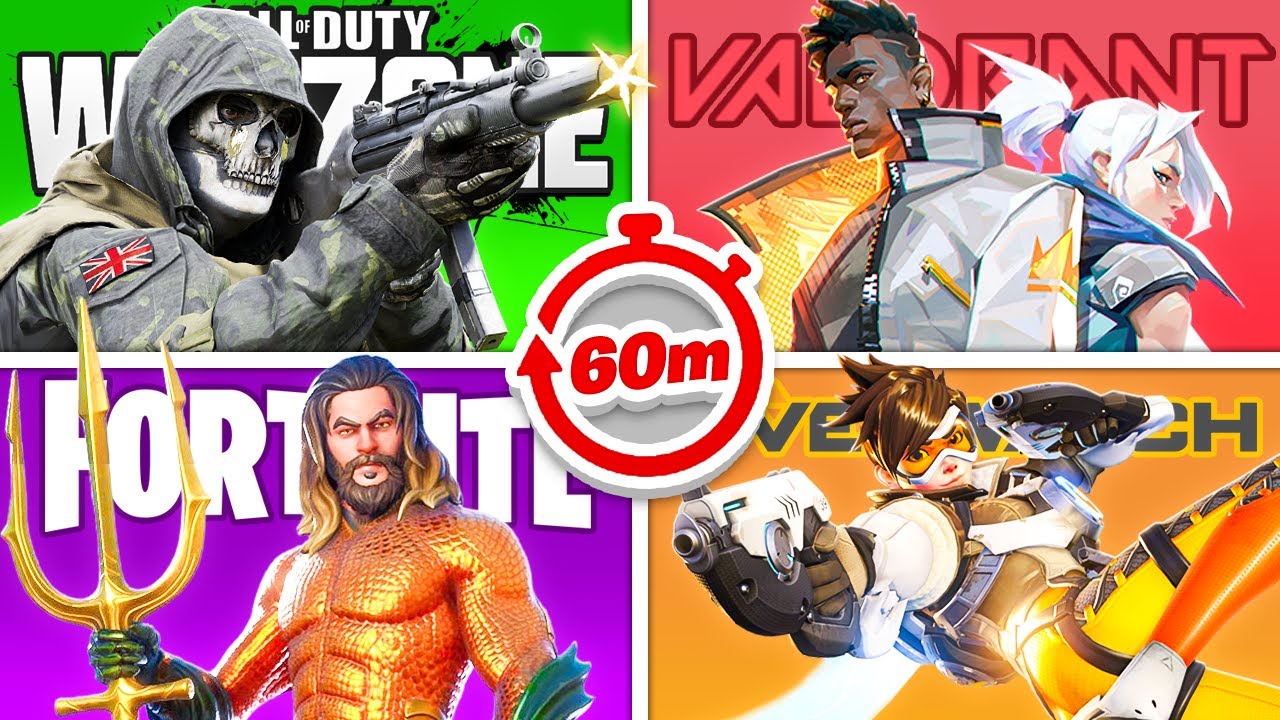 Ultimate Gaming Olympics 1 Hour Race!