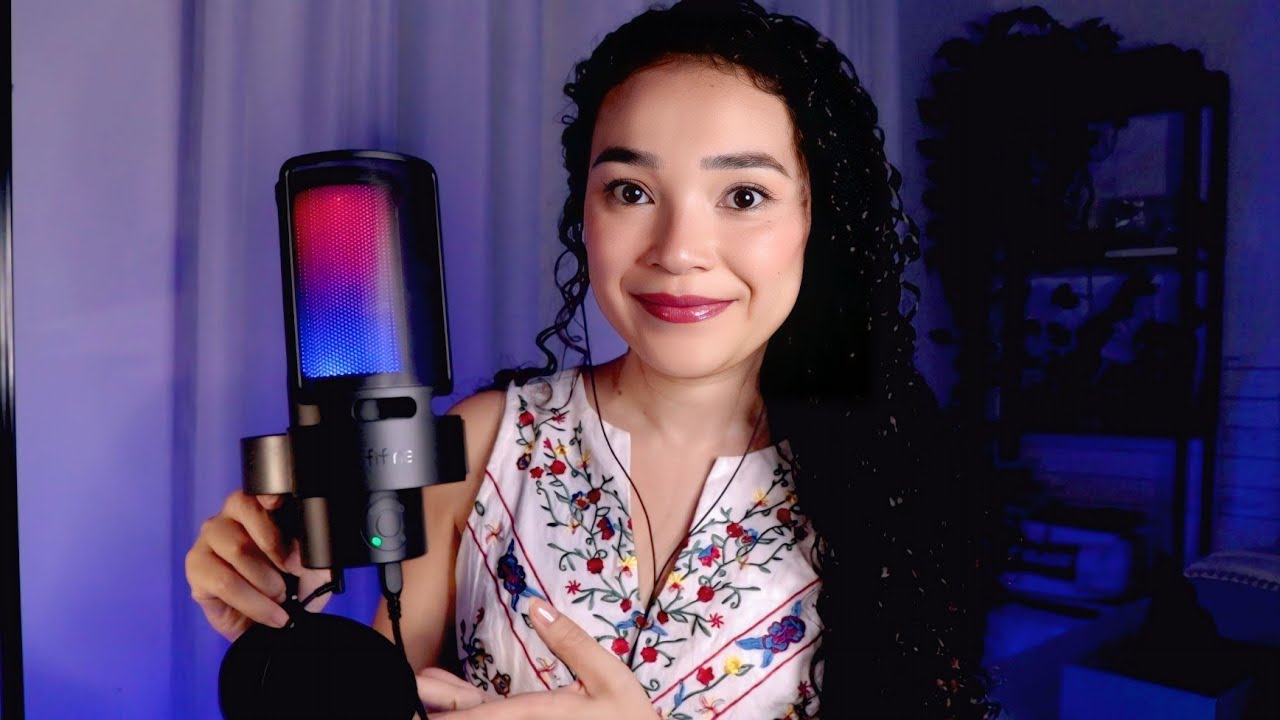 Temos um Novo Microfone ❣️ Unboxing e Teste FIFINE Ampligame A8 Plus (ASMR)