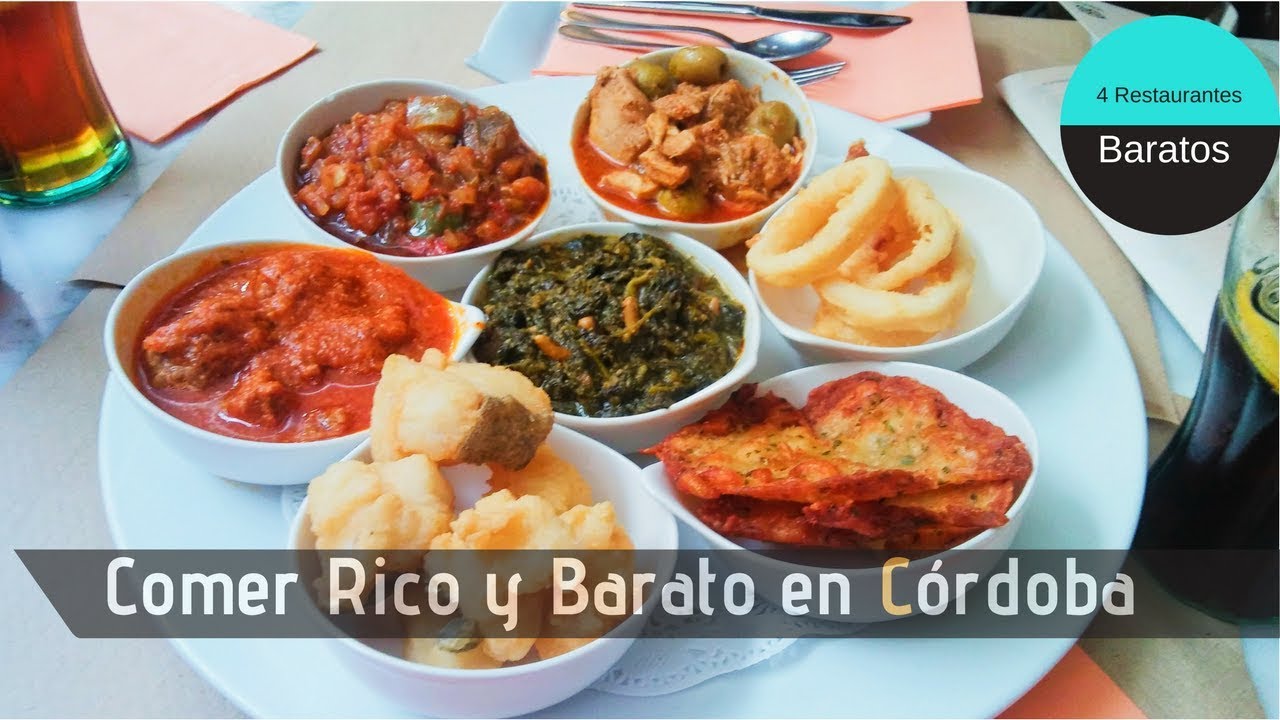 💕4 Restaurantes donde comer barato en Córdoba 😘