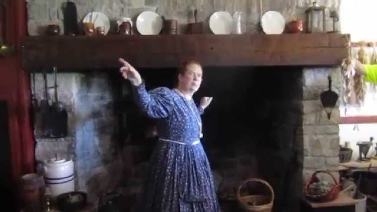 Piqua Ohio's Historical Johnston Farm & Indian Agency (Farmhouse Tour) Part 2