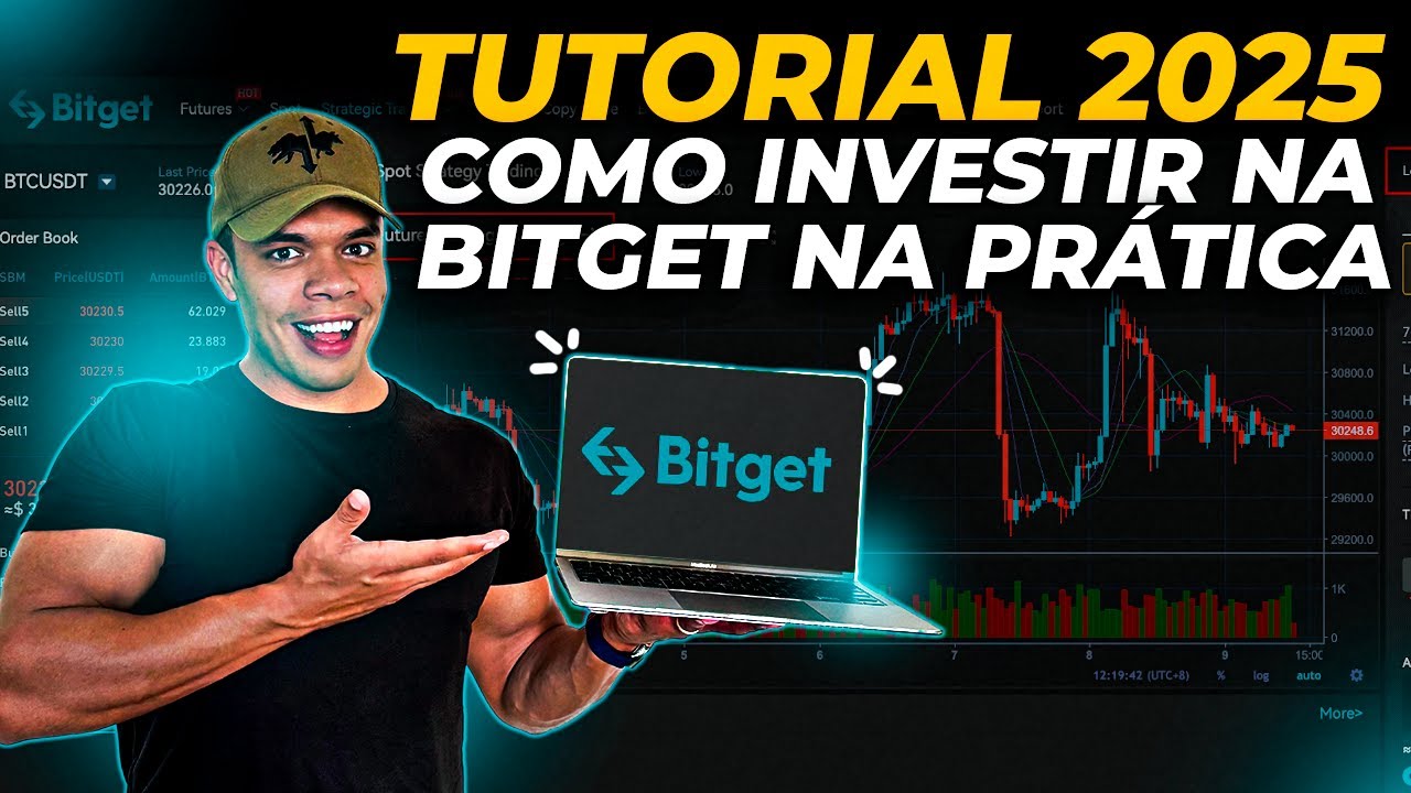 TUTORIAL 2025 - Como investir em cripto usando a BITGET na pr&aacute;tica | Futuros, Spot e ferramentas
