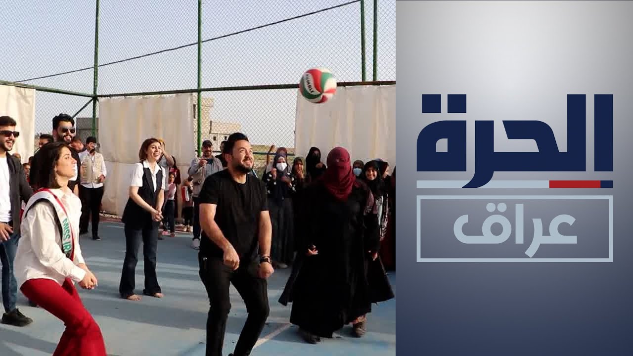 إفطار جماعي للنازحين في مخيم الجدعة في نينوى
