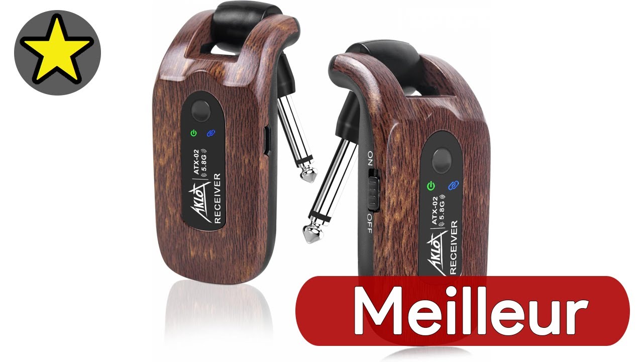🏆 TOP 3 MEILLEUR SYSTEME DE GUITARE SANS FIL 2025