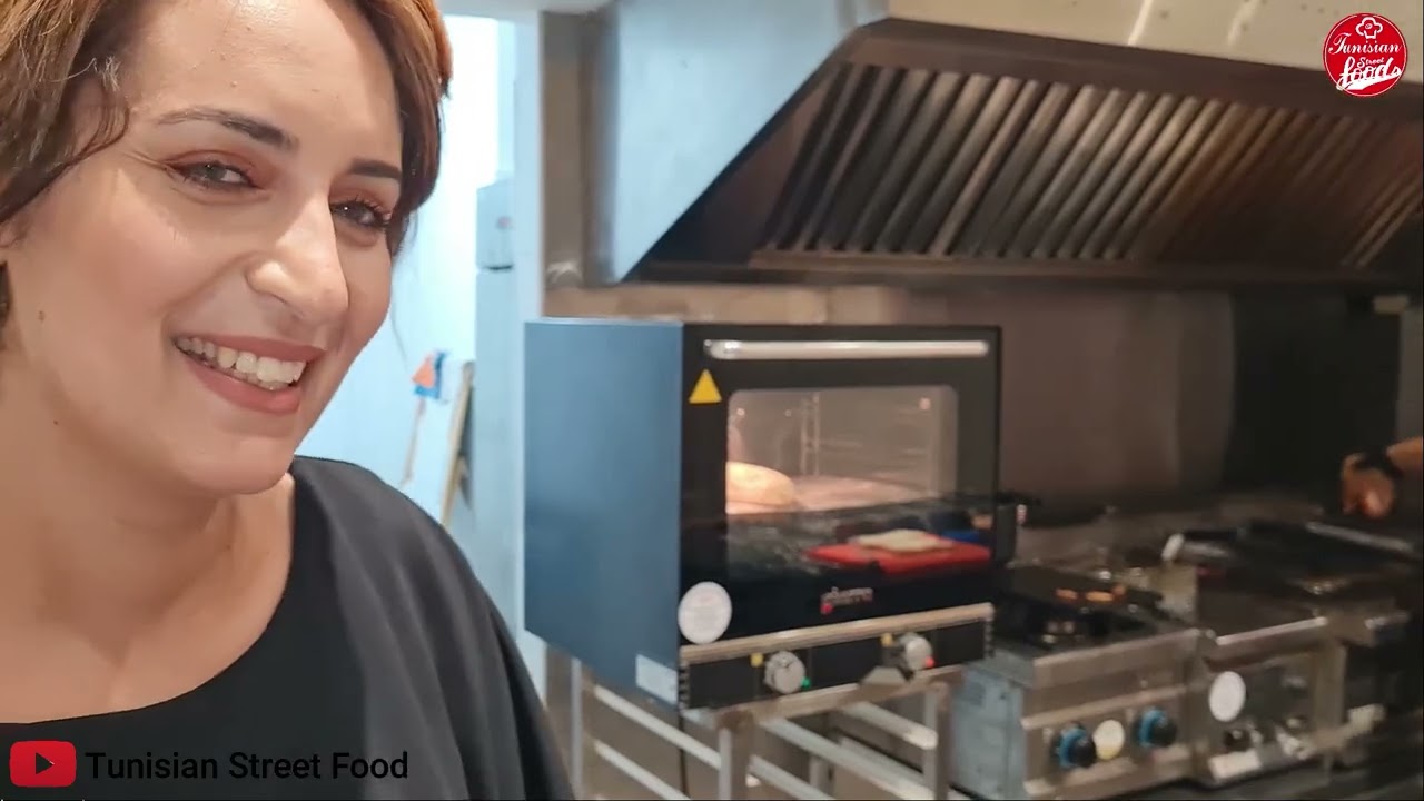 Tunisian street food:Gust'art Grill mourouj 6اكل الشارع التونسي:زرنا مطعم نسائي يختص بالاكلات مشوية