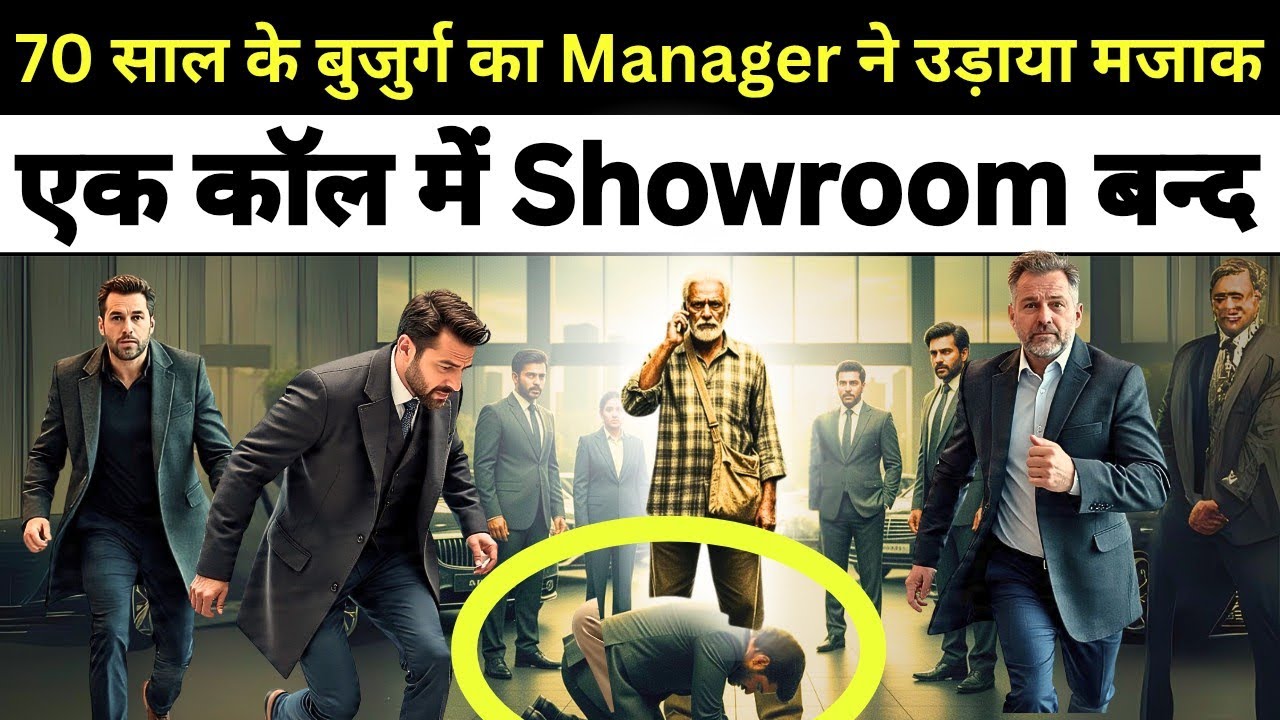 मैनेजर ने ऐसा क्या किया कि 70 साल के बुजुर्ग ने एक कॉल में Showroom बंद करवा दिया