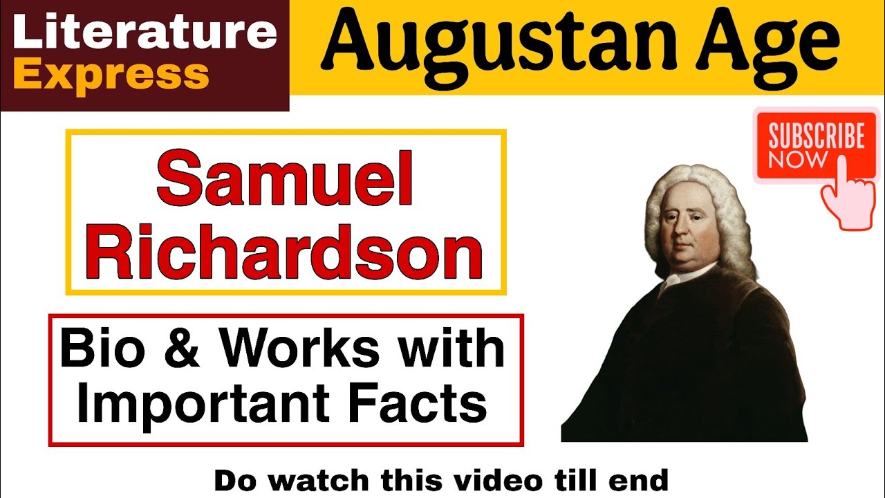 Samuel Richardson Bio And Works