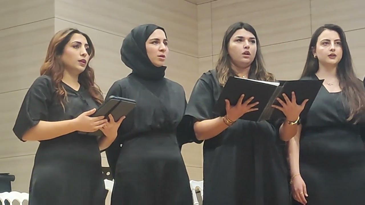 Kahramanmaraş öğretmen akademileri kapsamında  müzik akademisinden çok sesli müzik konseri