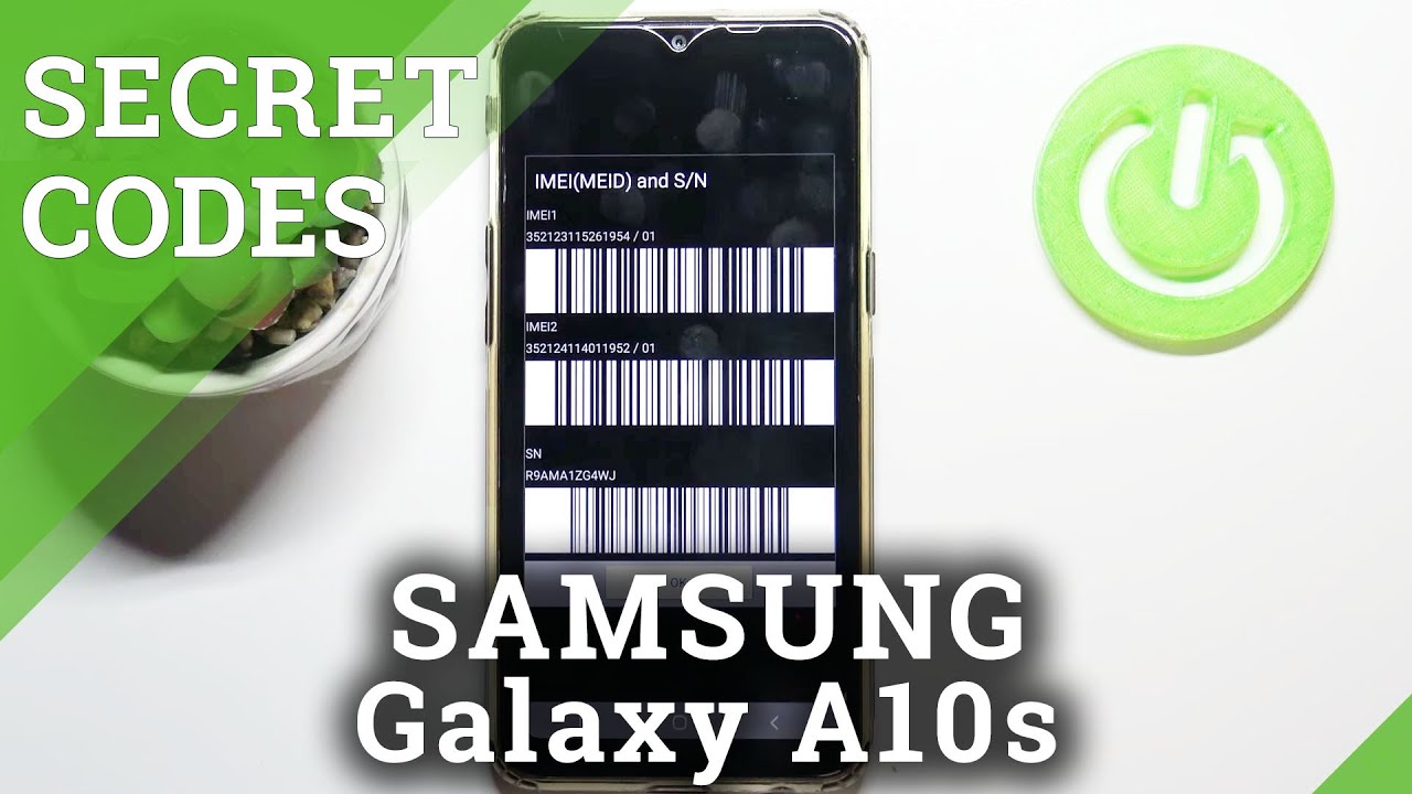 Secret Codes SAMSUNG Galaxy A10s - Test Mode / Samsung Service Menu