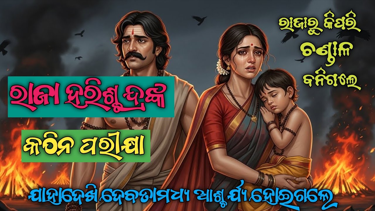 ରାଜା ହରିଶ୍ଚନ୍ଦ୍ରଙ୍କ କଠିନ ପରୀକ୍ଷା The Ultimate Truth Test of King Harishchandra 
