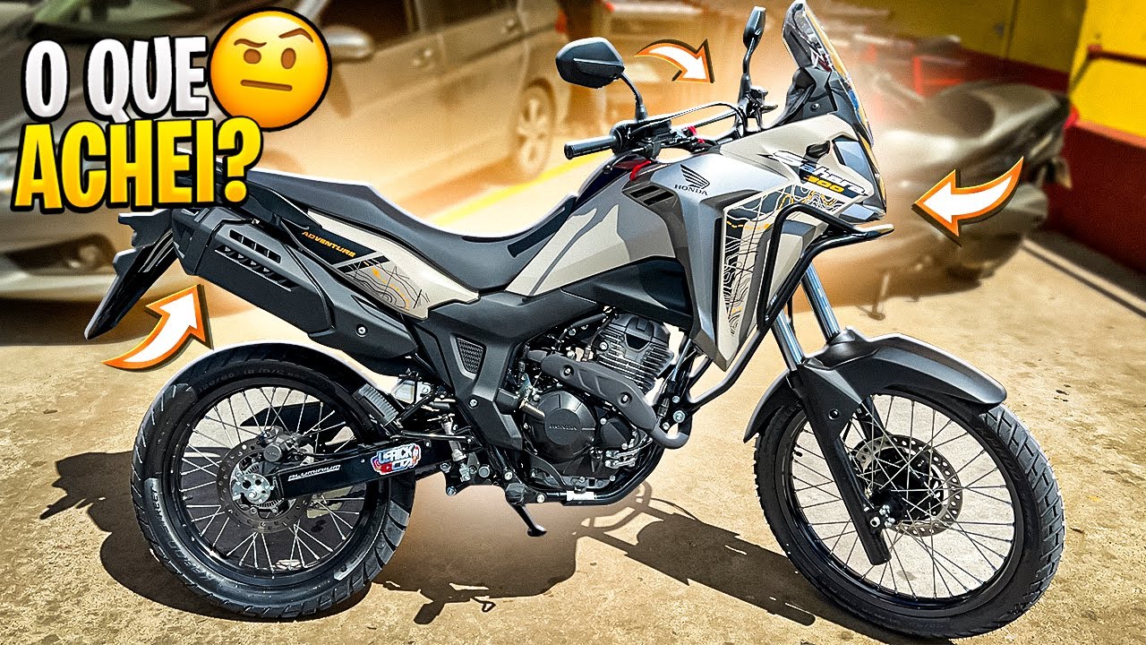 PRIMEIRAS IMPRESSÕES DA SAHARA 300 🤓 *top speed*