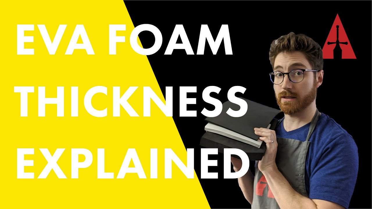 How thick should EVA foam be for cosplay - Cosplay Quick Tip Clip | Cosplay Apprentice