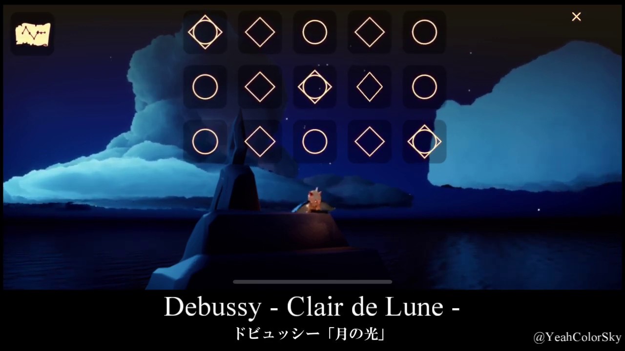 Sky: Children of the Light - 月の光 Clair de Lune - Debussy (cover)