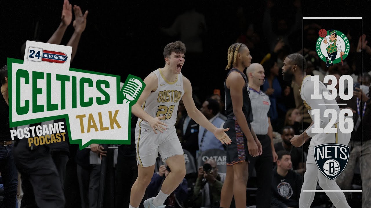 POSTGAME POD: Hugo Gonzalez’s miracle clutch three lifts Celtics to double-OT win in Brooklyn