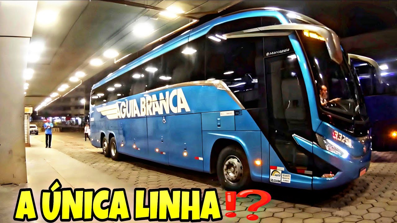 FLUXO DE ÔNIBUS: A ÚNICA LINHA da ÁGUA BRANCA que PARTE de BH