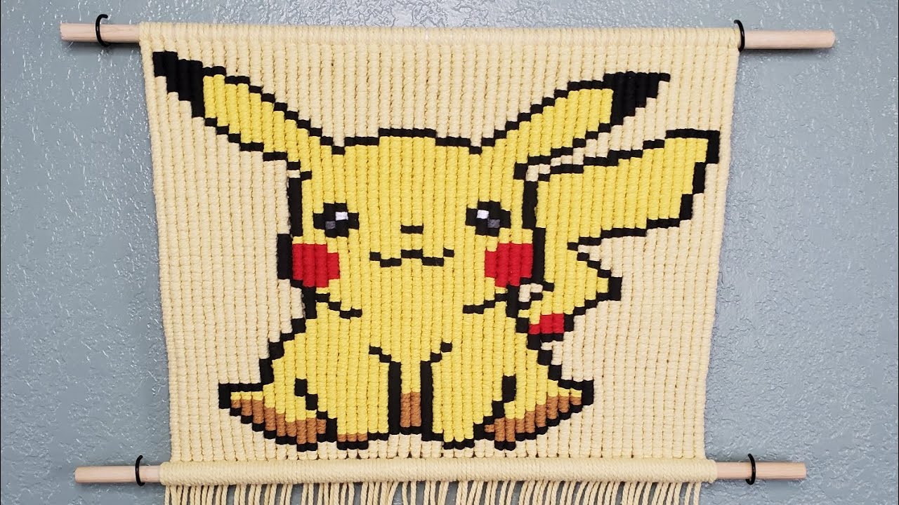 Macrame Pixel Art explanation