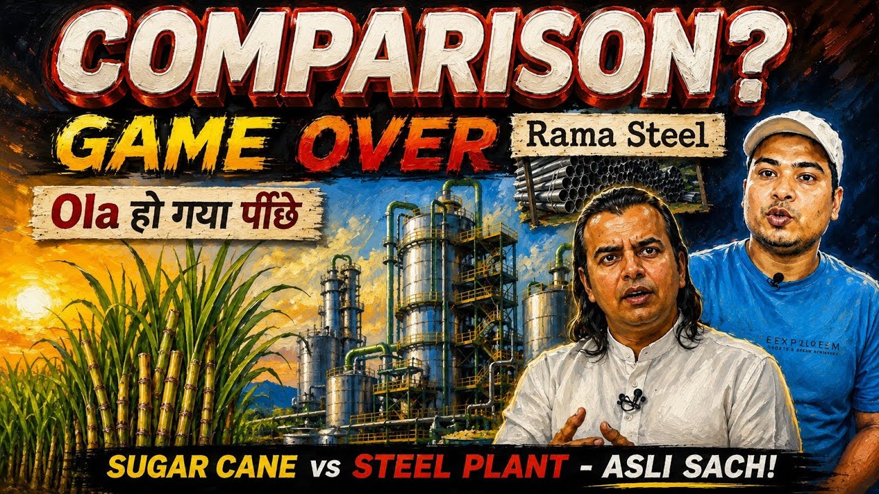 OLA Electric vs TVS Competitors : Game Over? | Rama Steel & Sugar Stocks Analysis