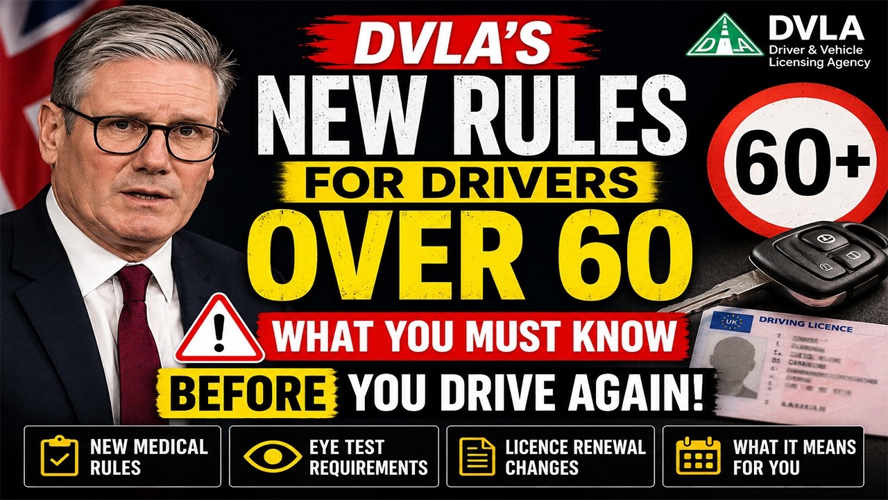 Новые правила DVLA для водителей старше 60 лет &mdash; что вам НУЖНО знать, прежде чем снова сесть за р...