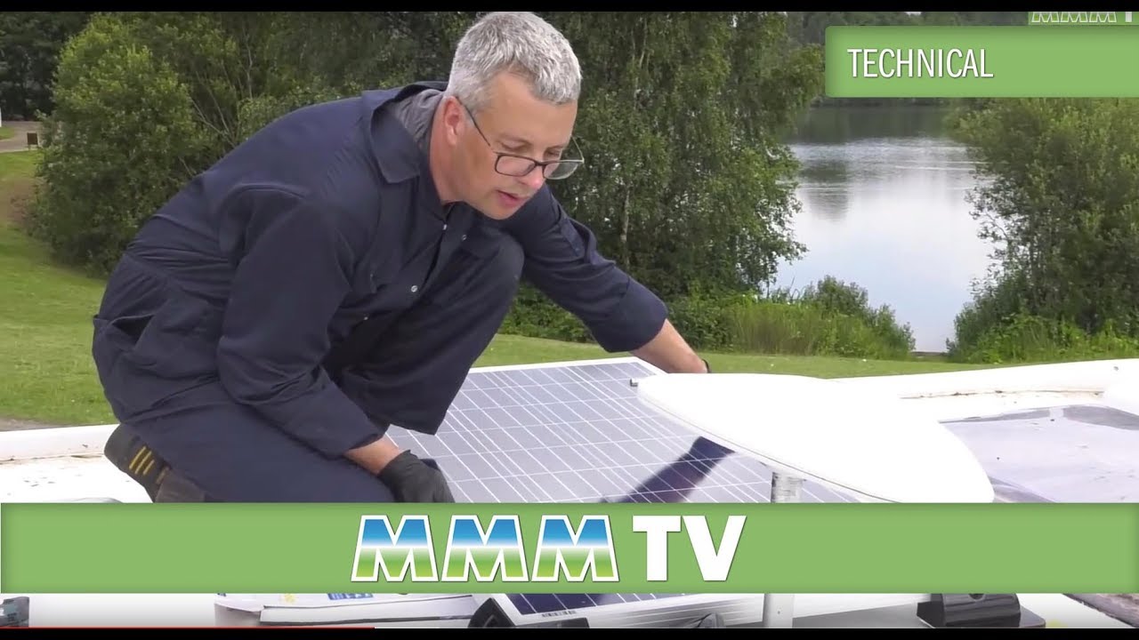 MMM TV - How to Fit a Solar Panel to a Motorhome