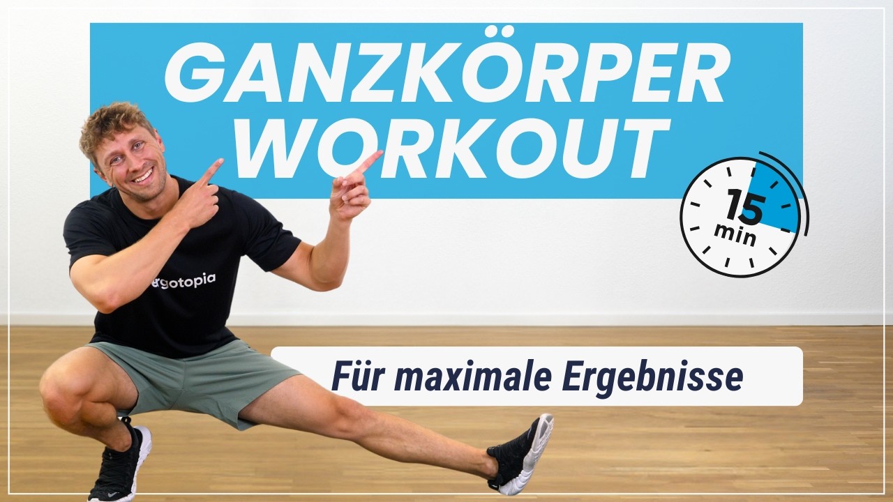 4 Wochen Ganzkörper Workout Challenge für maximale Ergebnisse l 15 Min, täglich!