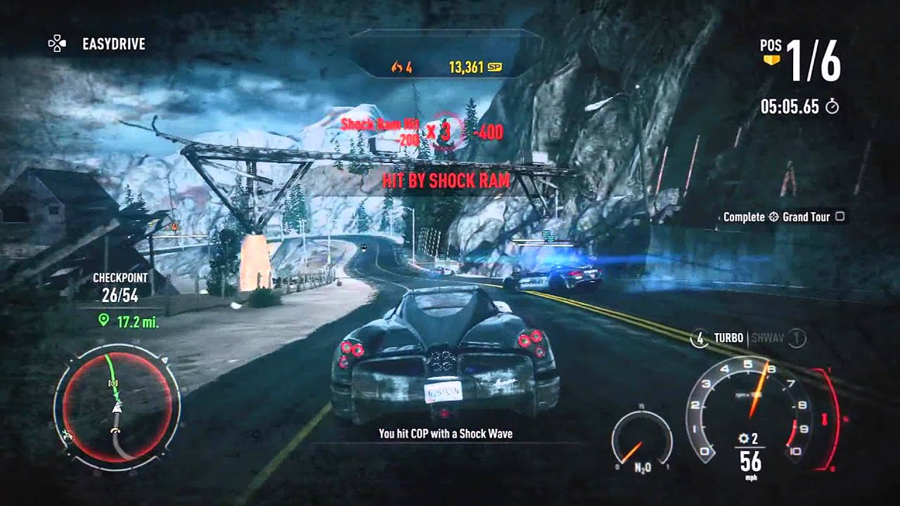 Need For Speed Rivals (PS3) - Grand Tour Complete (Rank 61)