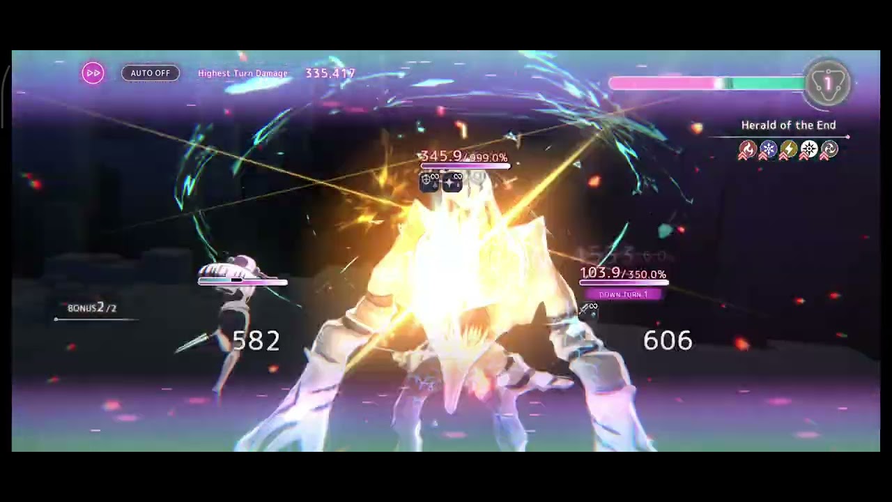 [Heaven Burns Red] Score Attack #33 2.71m Dark Team 4 Turns - The End Once Again | Week 2