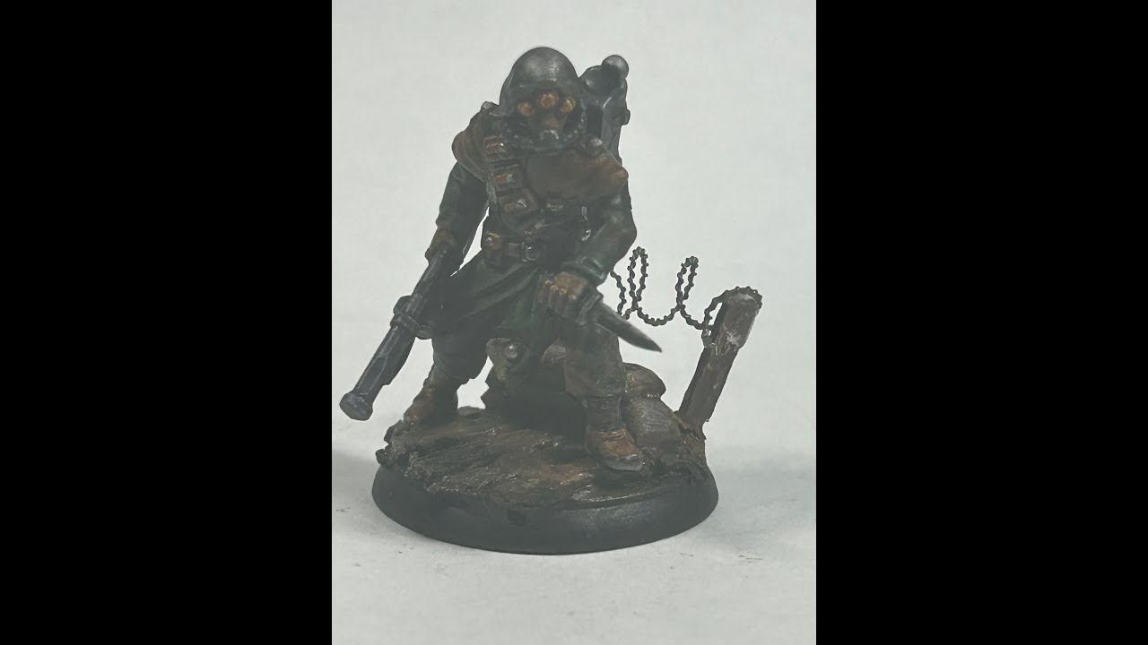 Painting the Shadows of Brimstone Trederran Strike Team Legionnaire!