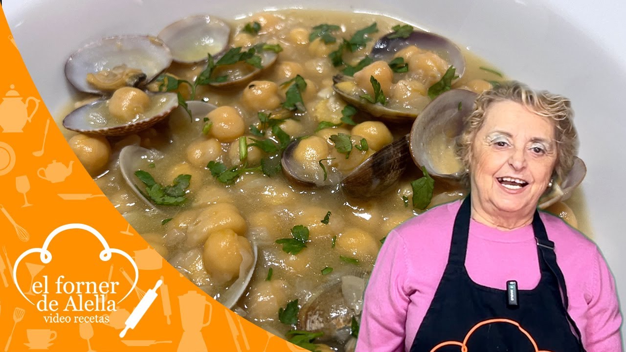Garbanzos con almejas