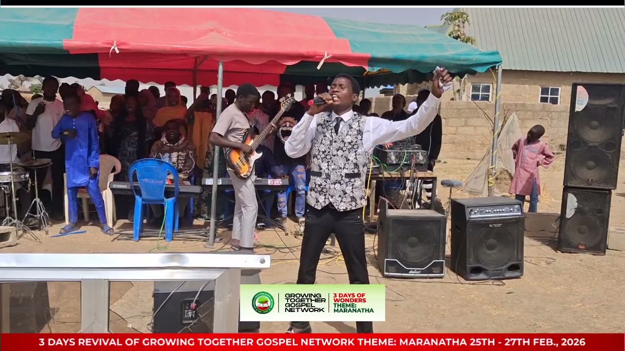Minister Isiyaku Daniel Ministration On 3 Days Of Revival For Growing Together Gospel Network 2026 
