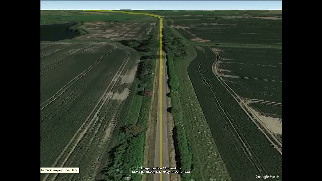 Rugby & Stamford Railway trackbed flight sim: (1) Rugby to Market Harborough