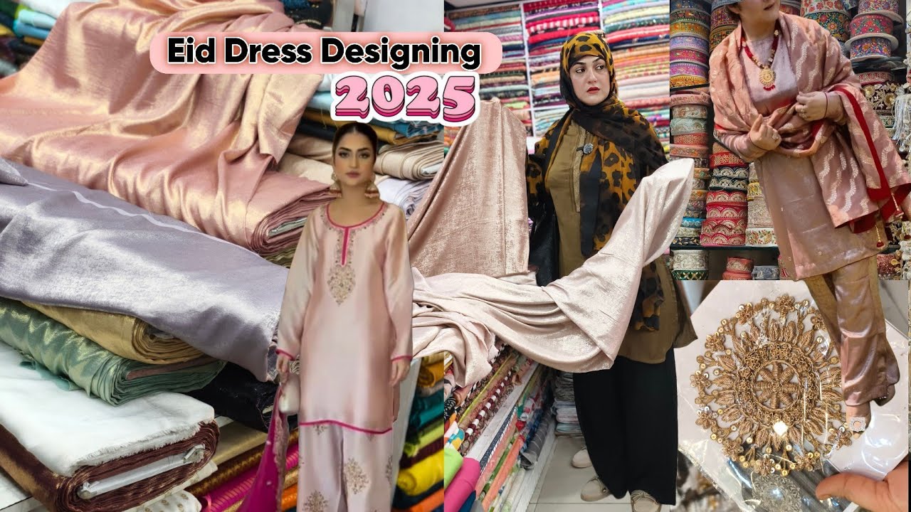 Latest Eid outfit from Scratch 2025 || Roman Shimmer Patches Match || Trendy Royal  Eid outfit2025