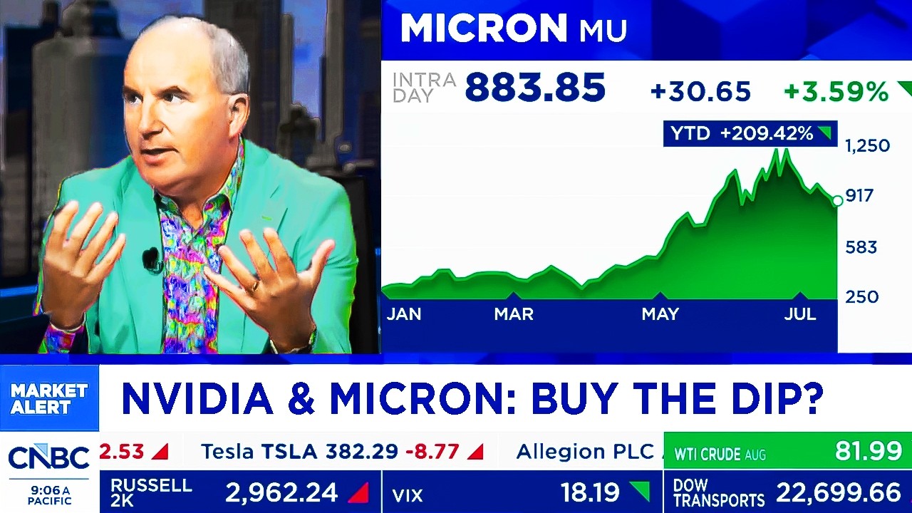 CNBC, Bloomberg, Yahoo об акциях NVIDIA, Micron, SK Hynix, Kimi K3 &mdash; новости по NVDA
