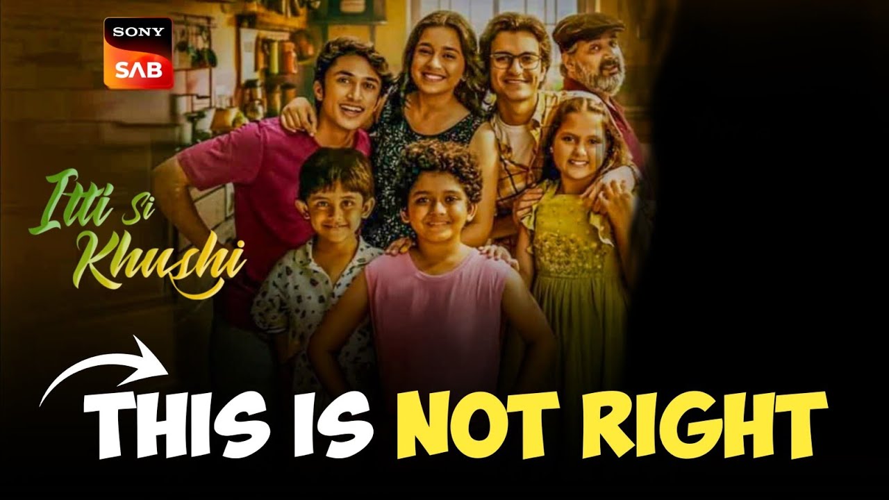 Why Sony SAB Is Ignoring Itti Si Khushi? | SAB TIMES