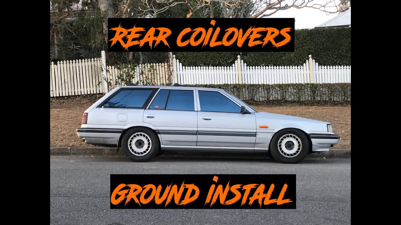 R31 Skyline Wagon: Angry Industries Rear Shock and Spring Ground Installation guide - FGep47.5