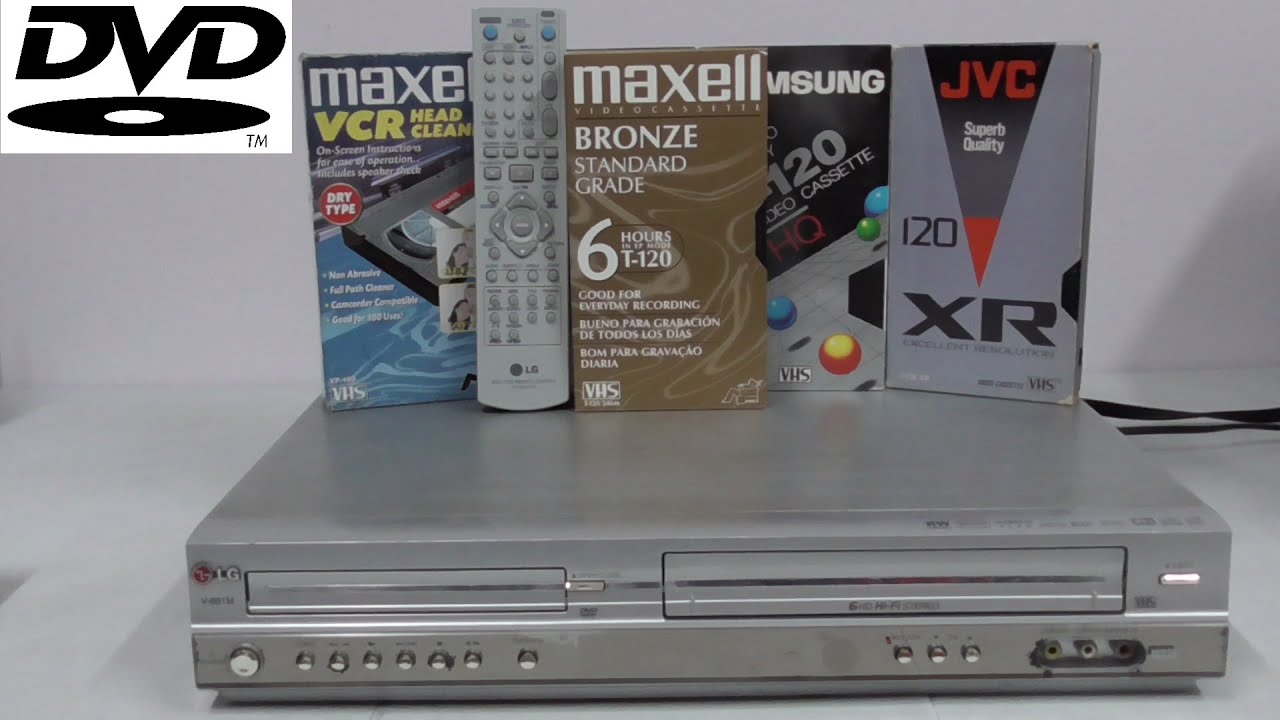 LG V-881M VHS/DVD Combo (Review 2)