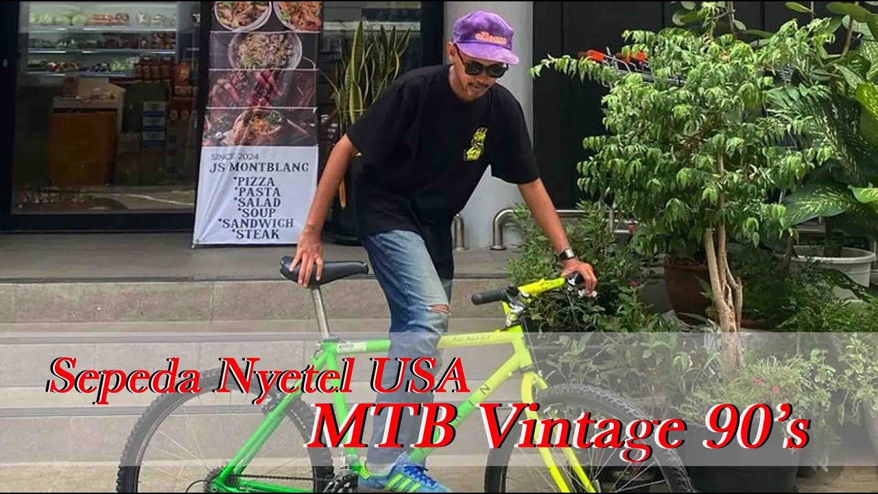 Sepeda Nyetel USA‼️MTB Vintage 90's ‼️Marin Pine Mountain